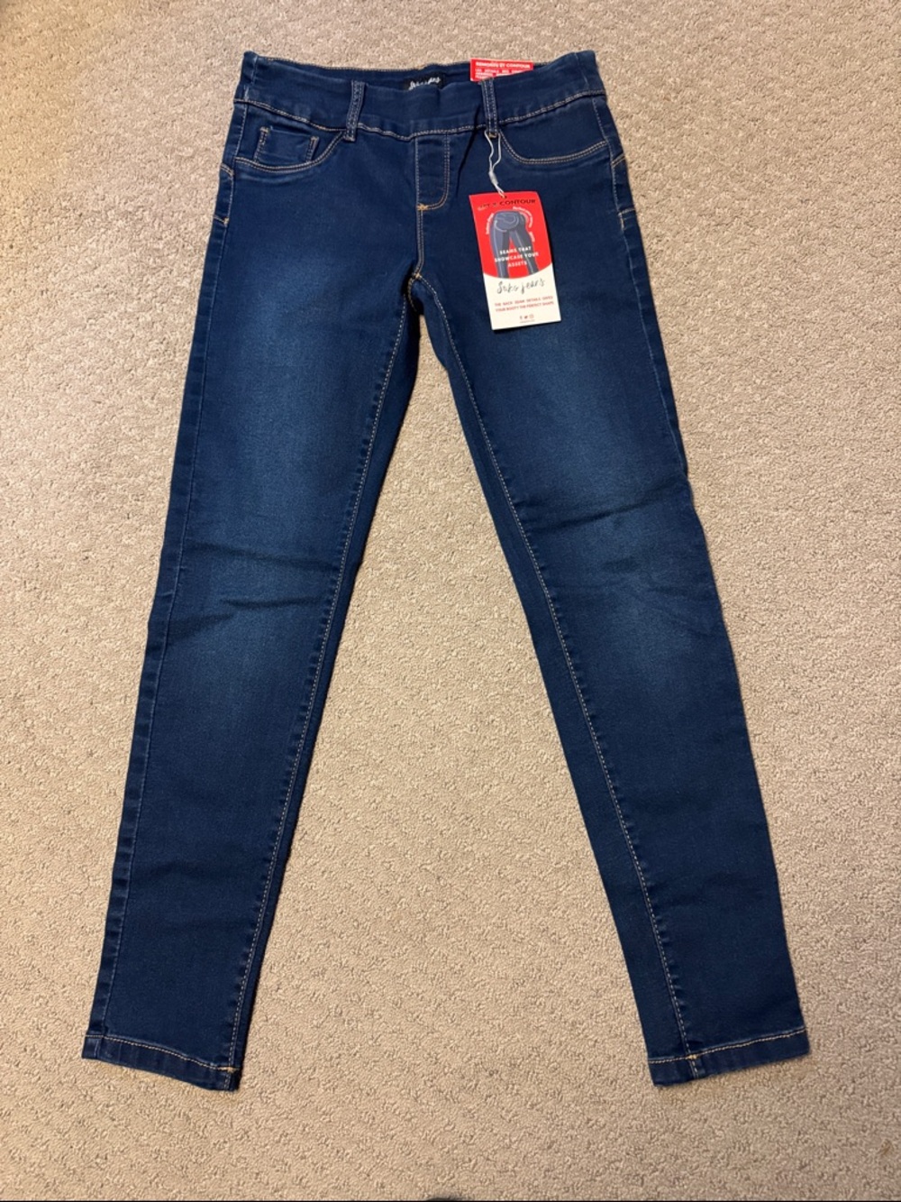 Dark Indigo Skinny Jeans for Women - Stretch Slim Fit